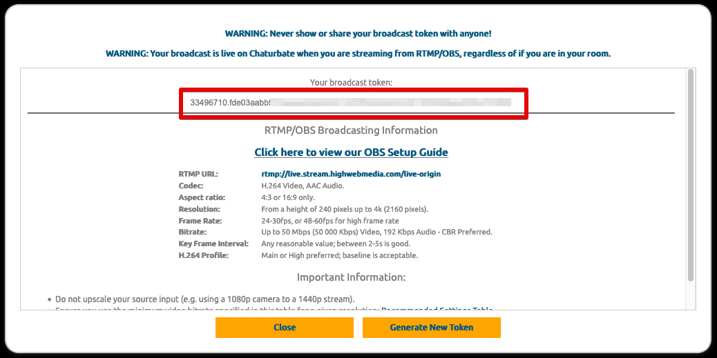 Chaturbate Token Tool Verification Key